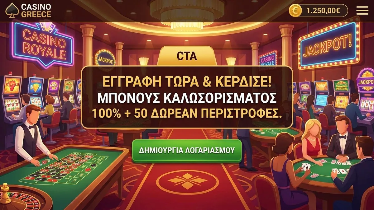 Εγγραφή με bonus